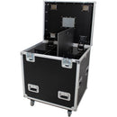 ProX TruckPaX Heavy-Duty Truck Pack Utility Flight Case with Divider & Tray (Black, 4-Pack)