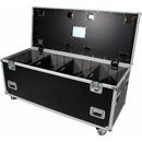 ProX TruckPaX Heavy-Duty Truck Pack Utility Flight Case with Divider & Tray (Black, 2-Pack)