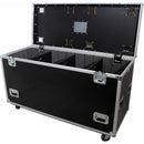 ProX TruckPaX Heavy-Duty Truck Pack Utility Flight Case with Divider & Tray (Black, 2-Pack)