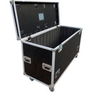 ProX TruckPaX Heavy-Duty Truck Pack Utility Flight Case with Divider & Tray (Black, 2-Pack)