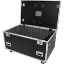 ProX TruckPaX Heavy-Duty Truck Pack Utility Flight Case with Divider & Tray (Black, 4-Pack)