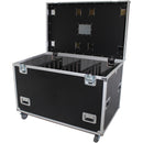 ProX TruckPaX Heavy-Duty Truck Pack Utility Flight Case with Divider & Tray (Black, 2-Pack)
