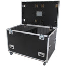 ProX TruckPaX Heavy-Duty Truck Pack Utility Flight Case with Divider & Tray (Black, 2-Pack)
