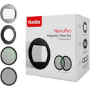 Haida NanoPro Magnetic Filter Kit for Sony ZV1 II with DC-1 Adapter Ring (Silver)