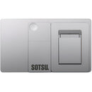 SOTSU FlipAction Touch 14" Multi-Touch Portable Monitor (Metallic Gray)
