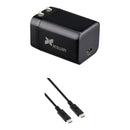 Xcellon PDG-165 GaN USB-C Charger with Cable Kit (65W, 3.3')