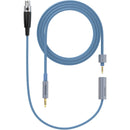 Dekoni Audio Ensemble Nylon Jacket 1/8" to 3-Pin Mini XLR Connector Modular Cable System (52")