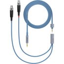 Dekoni Audio Ensemble Nylon Jacket 1/8" to Dual 4-Pin Mini XLR Connector Modular Cable System (52")