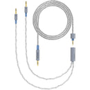 Dekoni Audio Ensemble Braided Cable Jacket 1/8" to Dual 3.5mm Connector Modular Cable System (52")