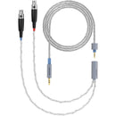 Dekoni Audio Ensemble Braided Cable Jacket 1/8" to Dual 4-Pin Mini XLR Connector Modular Cable System (52")