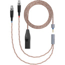 Dekoni Audio Ensemble PCUHD Copper Twist Jacket 4-Pin XLR to Dual 4-Pin Mini XLR Connector Modular Cable System (52")