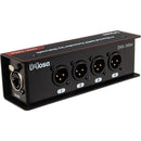 Hosa Technology DNX-345M 4-Channel 3-Pin XLR-Male to CAT Cable Extender