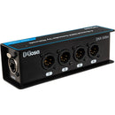 Hosa Technology DNX-545M 4-Channel 5-Pin XLR-Male to CAT Cable Extender