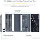 StarTech 55-Bit Precision Electric Screwdriver Set (TAA)