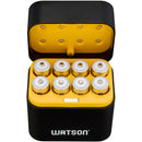Watson Rechargeable AA Lithium-Ion Batteries with 8-Bay Charger (8-Pack, 3600mWh)