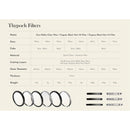 Thypoch Organic Black Mist Filter (72mm, Grade 1/4, Black)