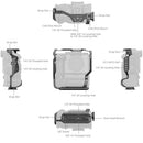 SmallRig Camera Cage for a1 II & a9 III with Vertical Grip VG-C5