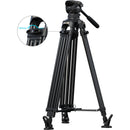 SmallRig FreeSpeed FSD18 Heavy-Duty Aluminum Tripod with Fluid Head