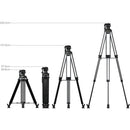 SmallRig FreeSpeed FSD18 Heavy-Duty Aluminum Tripod with Fluid Head