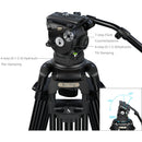 SmallRig FreeSpeed FSD18 Heavy-Duty Aluminum Tripod with Fluid Head