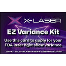 X-Laser EZ Variance Kit for Online Variance Application