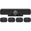 Alfatron MIC100W Wireless Microphone Array Extension for ALF-VB100 AI Video Bar