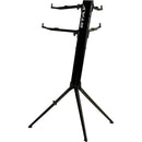QuikLok Intruder 2-Tier Keyboard Stand (Black)