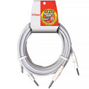 Hosa Technology Braided Guitar Cable Pack (White, 10 and 15')