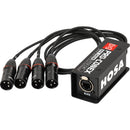 Hosa Technology Pro-Conex 3-Pin XLR Male to RJ45 Extender