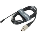 Voice Technologies VT406WA Omnidirectional Lavalier Condenser Microphone (Black, LEMO 3-Pin Connector)