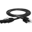 Hosa Technology REAN 14 AWG Power X to NEMA 5-15P Lockable Power Cord (25')