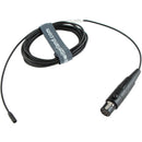 Voice Technologies VT406WA Omnidirectional Lavalier Condenser Microphone (Black, Mic Only, TA5 Female Connector)