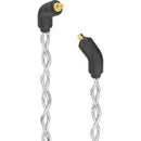 Dekoni Audio Ensemble Silver-Plated Copper Twist Jacket 3.5mm to Dual MMCX IEM Connector Modular Cable System (52")