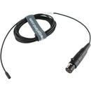 Voice Technologies VT406WA Omnidirectional Lavalier Condenser Microphone (Black, TA4 Female Connector)