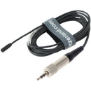 Voice Technologies VT406WA Omnidirectional Lavalier Condenser Microphone (Black, 3.5mm TRS Connector for Sennheiser)