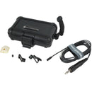 Voice Technologies VT406WA Omnidirectional Lavalier Condenser Microphone (Black, 3.5mm TRS Connector for Sony)