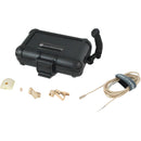 Voice Technologies VT406WA Omnidirectional Lavalier Condenser Microphone (Beige, Unterminated 2-Wire Pigtail)