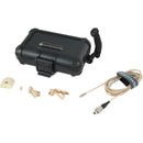 Voice Technologies VT406WA Omnidirectional Lavalier Condenser Microphone (Beige, Mic Only, Unterminated 2-Wire Pigtail)