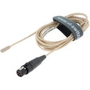 Voice Technologies VT406WA Omnidirectional Lavalier Condenser Microphone (Beige, TA5 Female Connector)