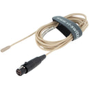 Voice Technologies VT406WA Omnidirectional Lavalier Condenser Microphone (Beige, TA4 Female Connector)