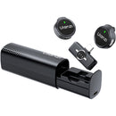 Ulanzi A21 2-Person Wireless Microphone System (2.4 GHz, USB-C, Black)