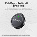Ulanzi A21 2-Person Wireless Microphone System (2.4 GHz, USB-C, Black & White)
