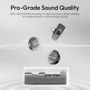 Ulanzi A21 2-Person Wireless Microphone System (2.4 GHz, Lightning, Black & White)