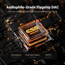 Fosi Audio DS3 Portable USB DAC and Headphone Amplifier (Silver)