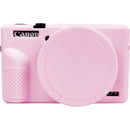 Easy Hood Silicone Protection Case for Canon PowerShot G7X III (Pink)