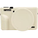Easy Hood Silicone Protection Case for Canon PowerShot G7X III (Beige)