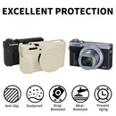 Easy Hood Silicone Protection Case for Canon PowerShot G7X III (Beige)