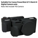 Easy Hood Silicone Protection Case for Canon PowerShot G7X III (Black)