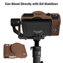 Easy Hood Silicone Protection Case for Canon PowerShot G7X III (Brown)