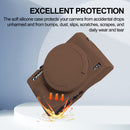 Easy Hood Silicone Protection Case for Canon PowerShot G7X III (Brown)